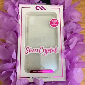Case-Mate Sheer Crystal Phone Case for Iphone XR